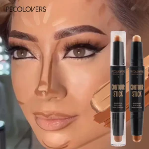 Double Head Highlight Pen Face Make Up Liquid Waterproof Contouring Foundation Contour Makeup Concealer Stick Pencil Cosmetics