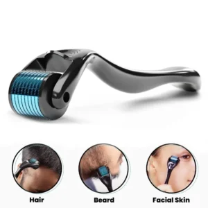 Face Massage Roller Hair Regrowth Beard Growth Anti Hair Loss Treatment Thinning Receding Cosmetic 0.25mm Beauty Tool with Box