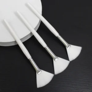 Facial Skin Care Brush Fan Shaped Facial Makeup Mask Brush Soft Bristle Cosmetic Brush Beauty Salon Supplies Spa Beauty Tools