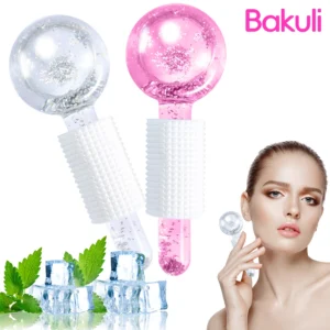 New exquisite ice hockey - Beauty Salon Crystal Energy Ball Face care - Women's massage glass ball - Korean ice wave beauty ball