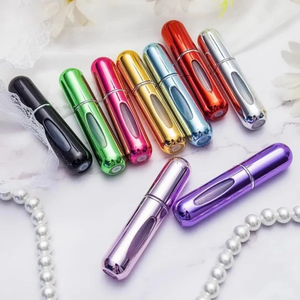 1/5ml Portable Mini Refillable Perfume Atomizer Aluminum Perfume Bottle Portable Perfume Spray Bottle Travel Parfume Mini Bottle - Image 2