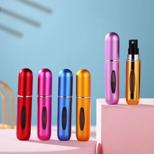 1/5ml Portable Mini Refillable Perfume Atomizer Aluminum Perfume Bottle Portable Perfume Spray Bottle Travel Parfume Mini Bottle - Image 6