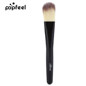 POPFEEL Single Powder Blusher Brush Superfine Wool Short Pole Makeup Brush Small Powder Foundation Make-up Universal Brush