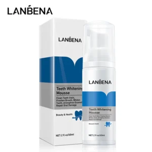 LANBENA Teeth Whitening Mousse – Gentle, Effective Whitening for a Brighter Smile